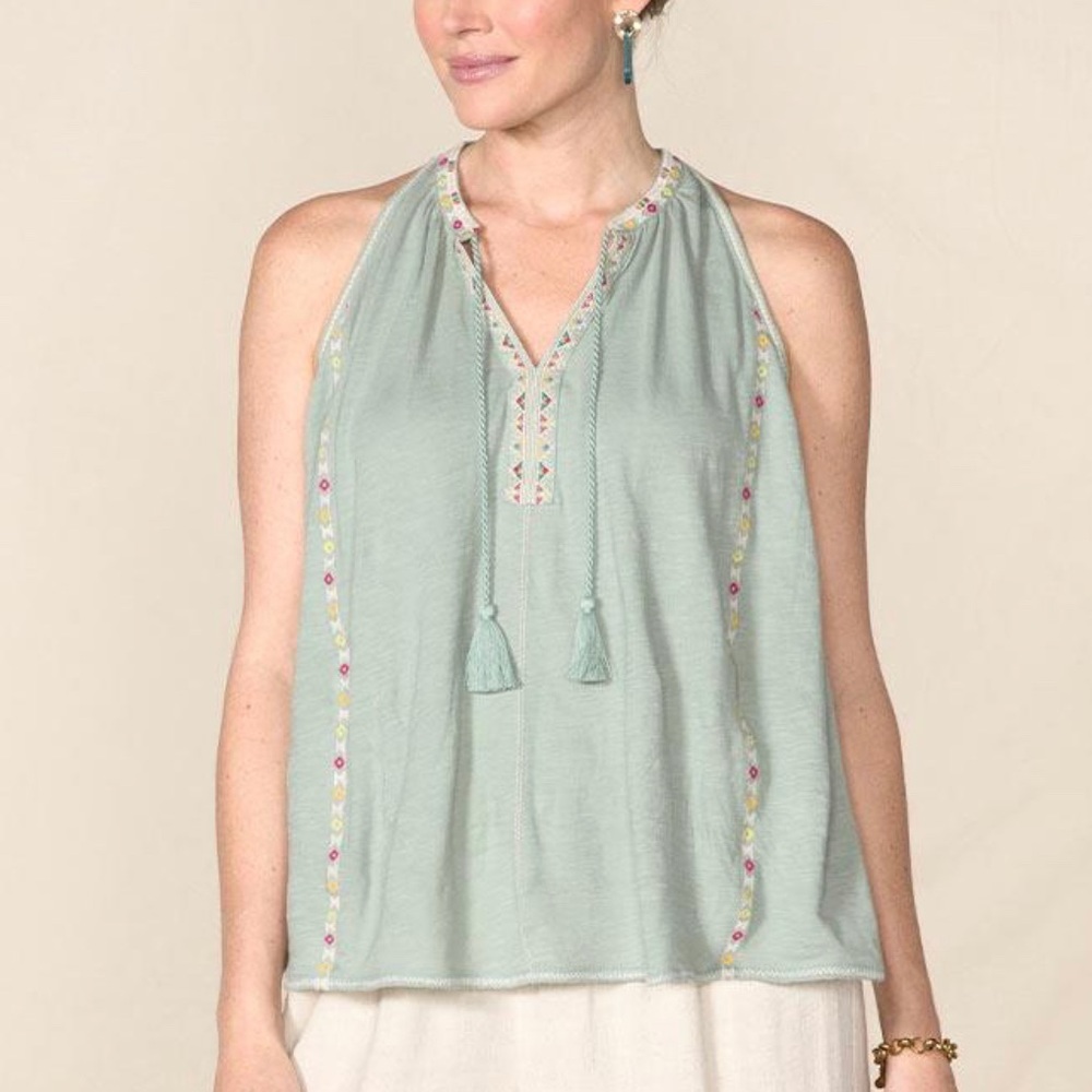 Good Hart by Matilda Jane - Kinsey Embroidered Tank